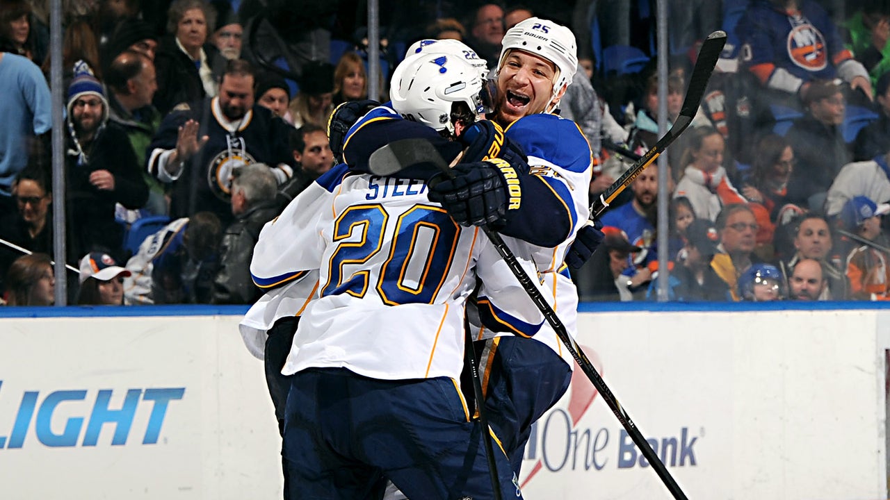 Blues beat Islanders in shootout after OT goal waved off